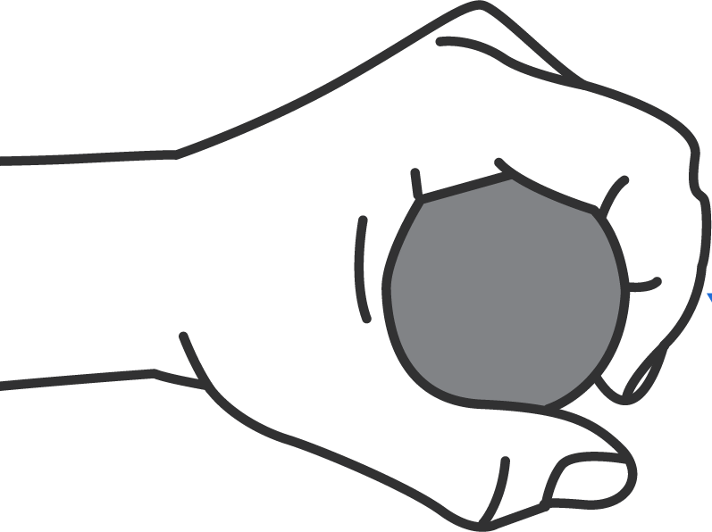 Left hand power grip