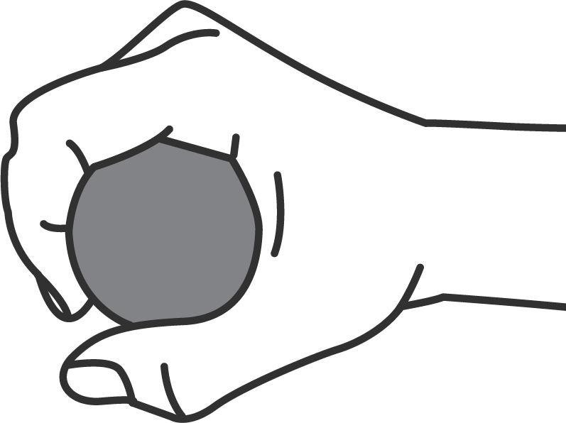 Right hand power grip
